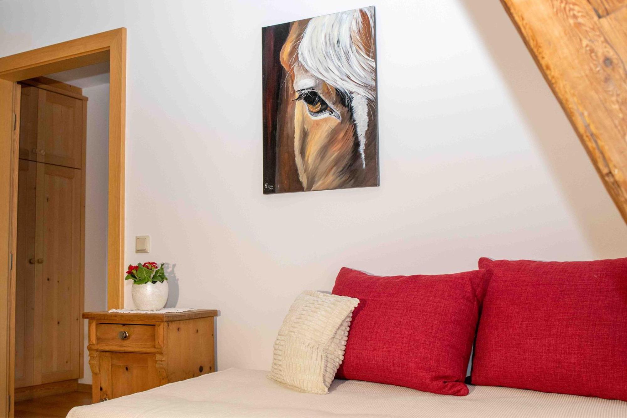 Obstbauernhof Fohlenhof Apartment Лаза Екстериор снимка