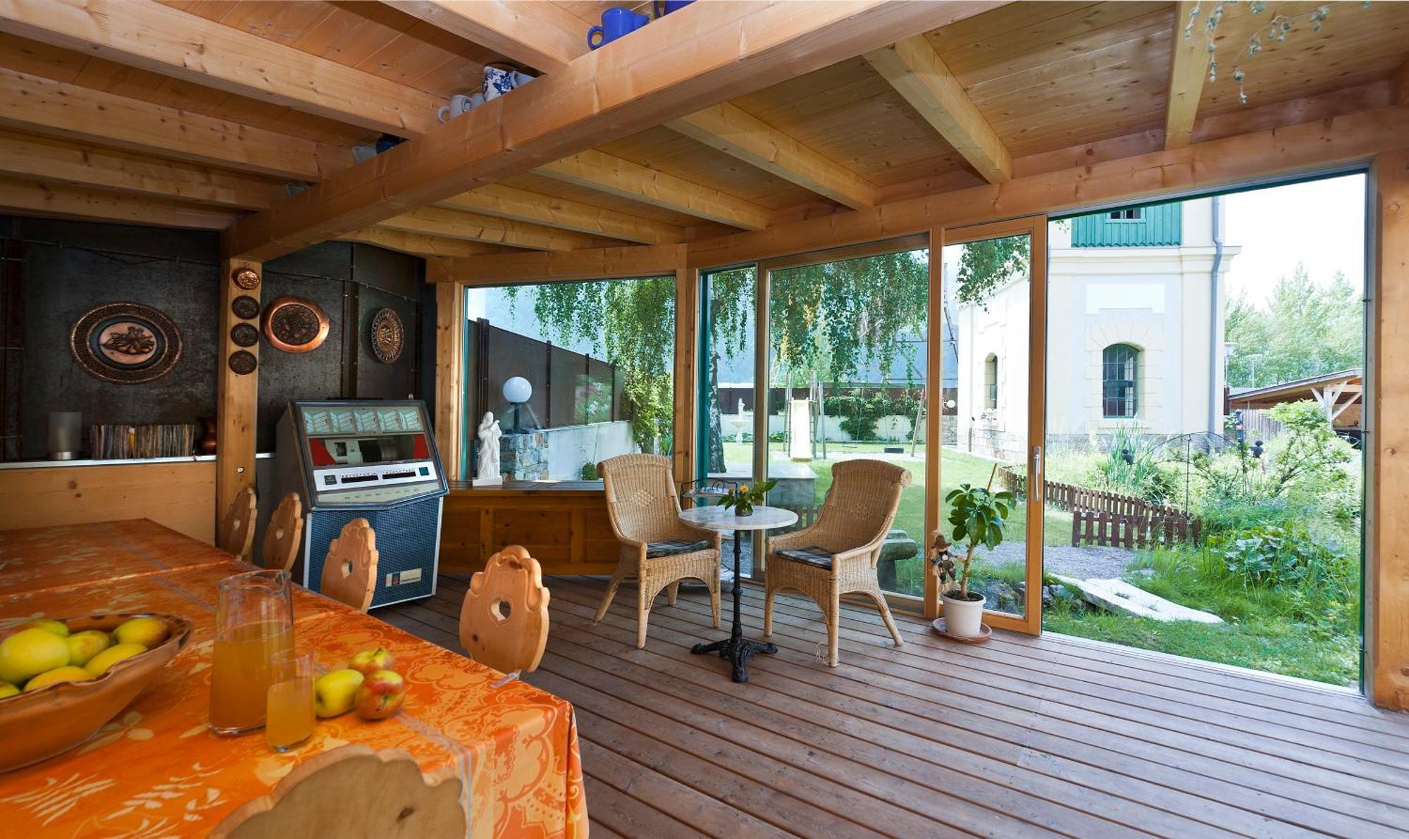 Obstbauernhof Fohlenhof Apartment Лаза Екстериор снимка