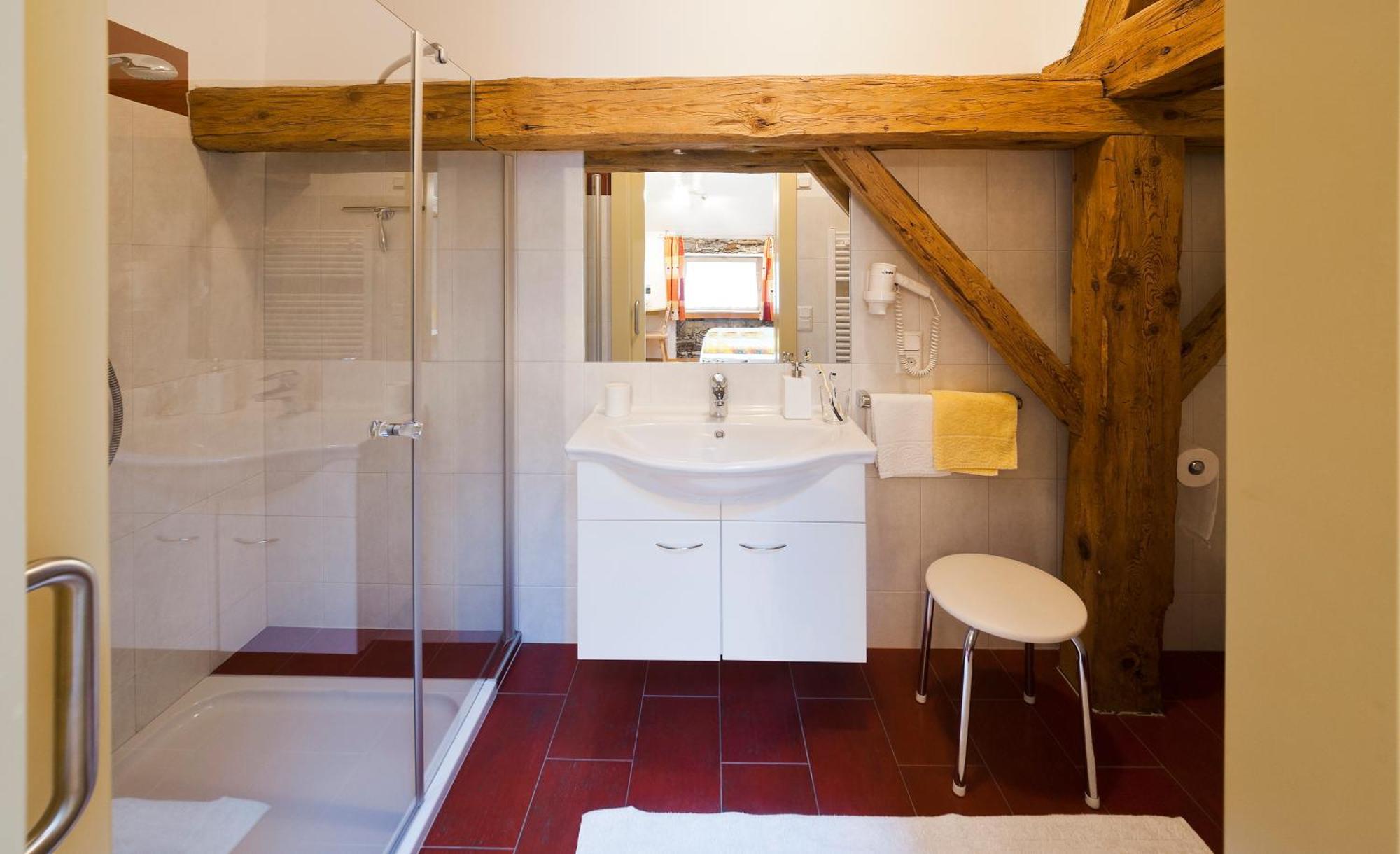 Obstbauernhof Fohlenhof Apartment Лаза Екстериор снимка